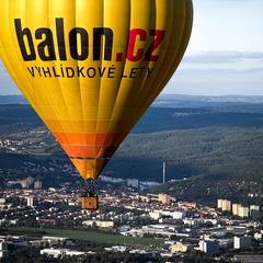 Let balónem, Brno a okolí